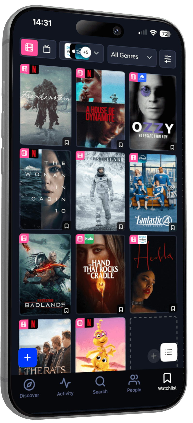 Universal Watchlist preview